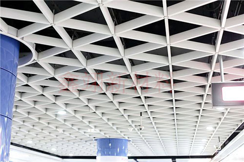 三角形格栅天花1