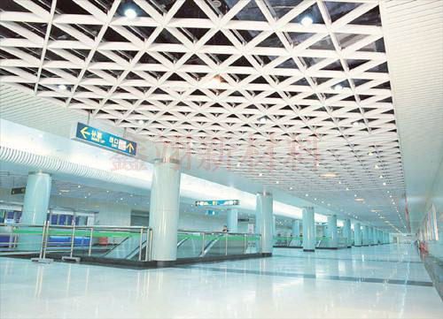 三角形格栅天花2